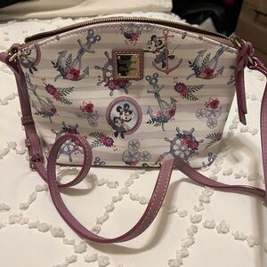 Dooney & Bourke Disney Crossbody Bag - Pink and White